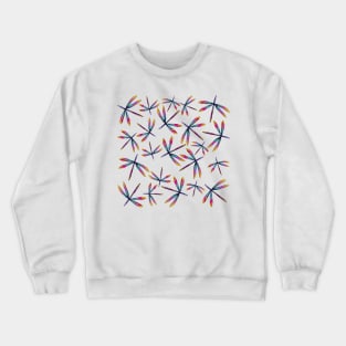 Far Flying Dragonflies Crewneck Sweatshirt